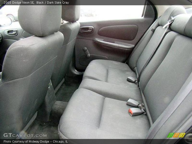 Black / Dark Slate Gray 2003 Dodge Neon SE