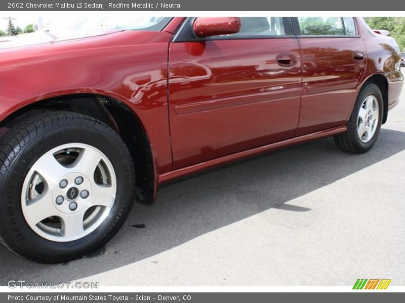 Redfire Metallic / Neutral 2002 Chevrolet Malibu LS Sedan