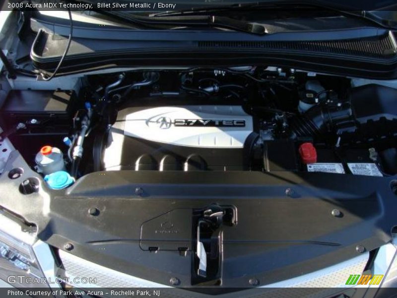 Billet Silver Metallic / Ebony 2008 Acura MDX Technology