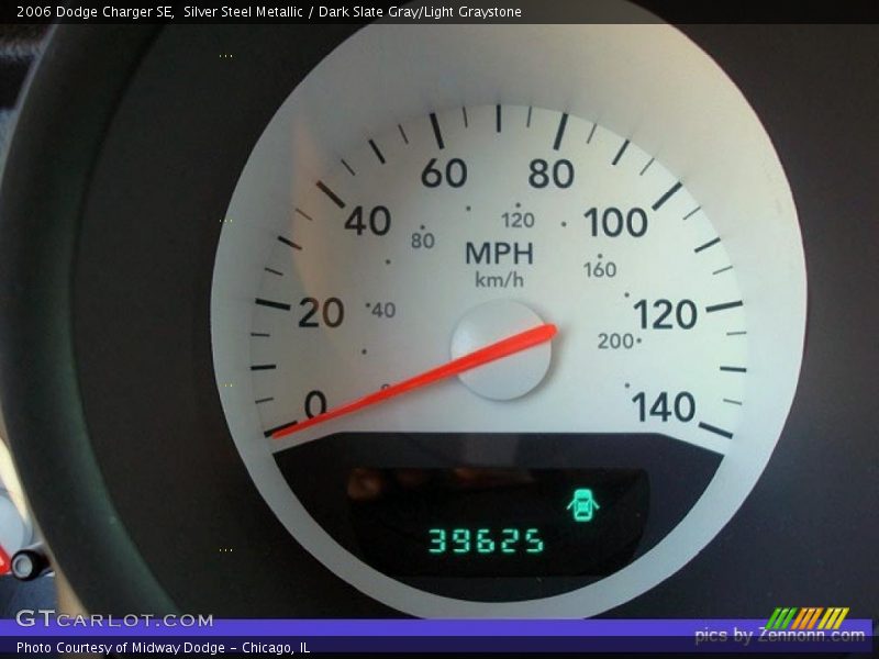 Silver Steel Metallic / Dark Slate Gray/Light Graystone 2006 Dodge Charger SE
