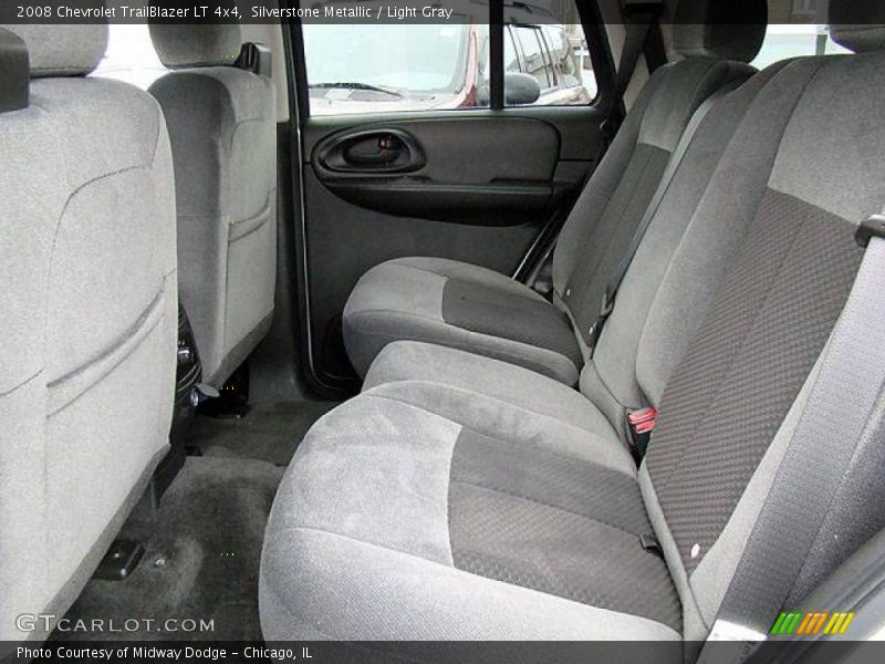 Silverstone Metallic / Light Gray 2008 Chevrolet TrailBlazer LT 4x4