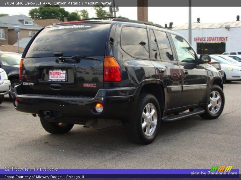 Carbon Metallic / Medium Pewter 2004 GMC Envoy SLT 4x4
