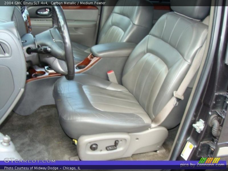Carbon Metallic / Medium Pewter 2004 GMC Envoy SLT 4x4