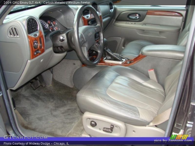 Carbon Metallic / Medium Pewter 2004 GMC Envoy SLT 4x4