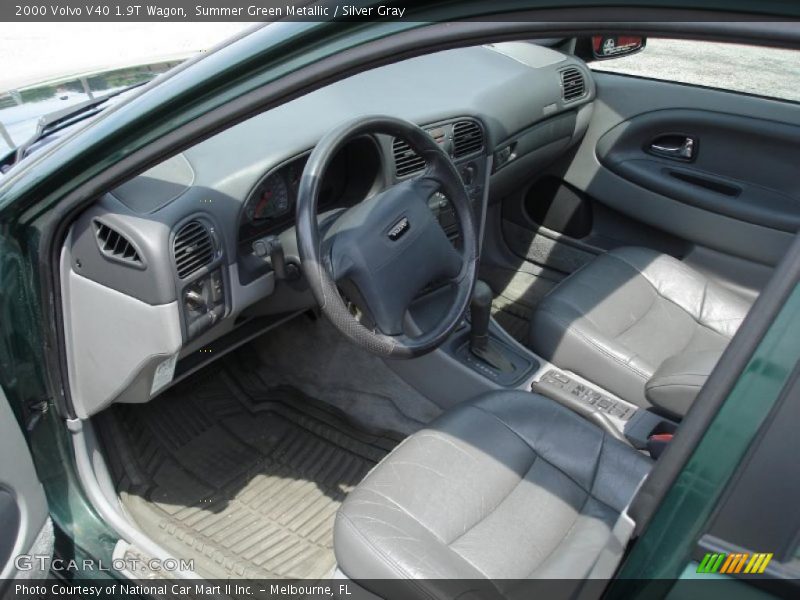 Summer Green Metallic / Silver Gray 2000 Volvo V40 1.9T Wagon