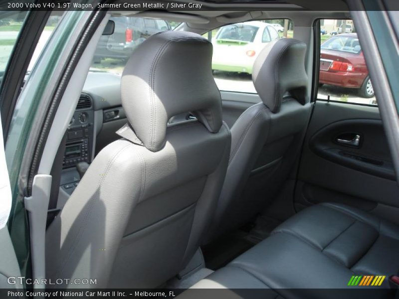 Summer Green Metallic / Silver Gray 2000 Volvo V40 1.9T Wagon