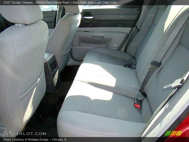 Inferno Red Crystal Pearl / Dark Slate Gray/Light Slate Gray 2007 Dodge Charger