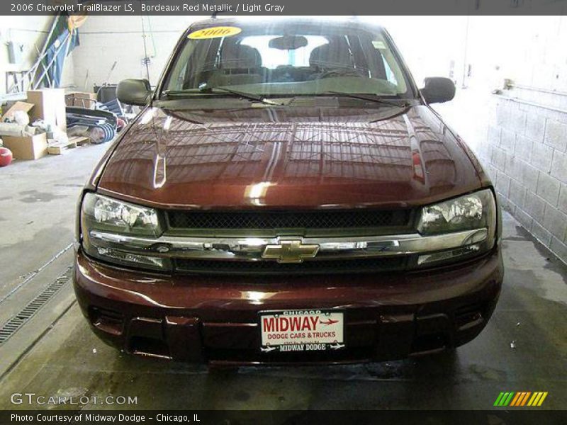 Bordeaux Red Metallic / Light Gray 2006 Chevrolet TrailBlazer LS