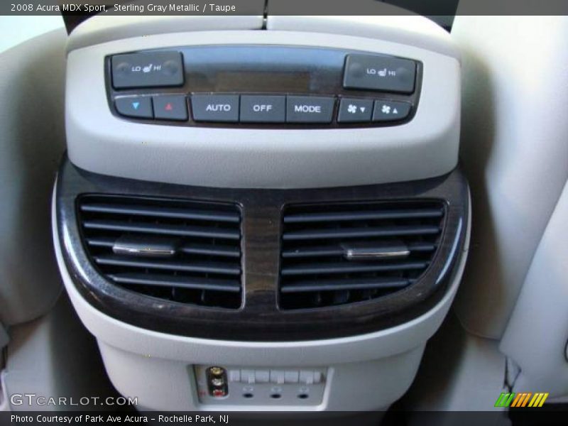 Sterling Gray Metallic / Taupe 2008 Acura MDX Sport