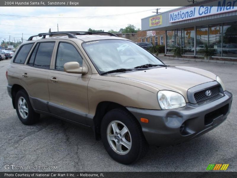 Sandstone / Beige 2004 Hyundai Santa Fe