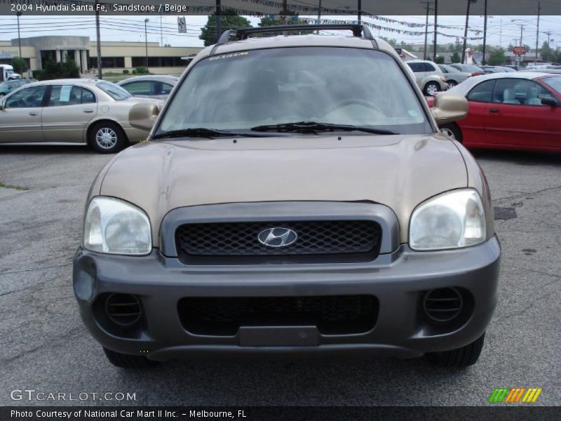 Sandstone / Beige 2004 Hyundai Santa Fe