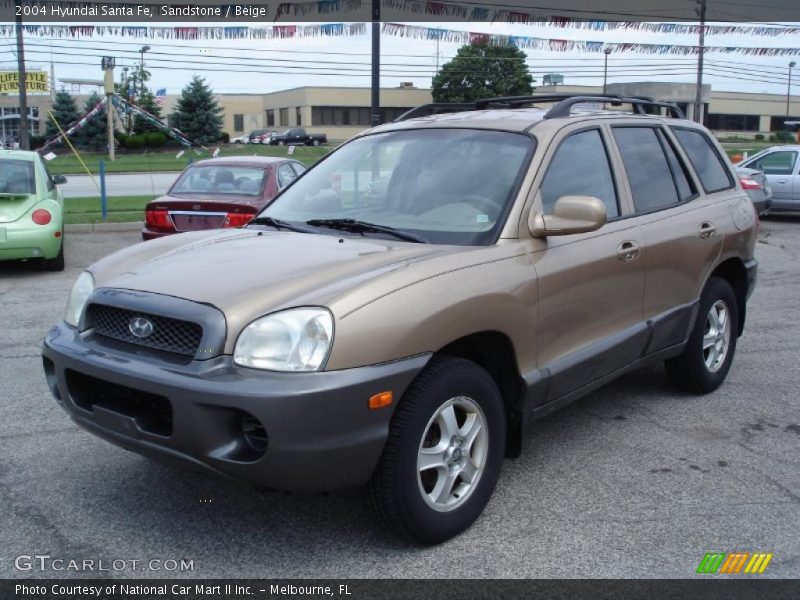 Sandstone / Beige 2004 Hyundai Santa Fe