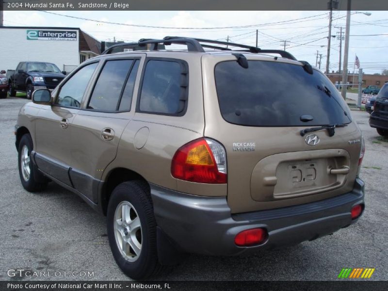 Sandstone / Beige 2004 Hyundai Santa Fe