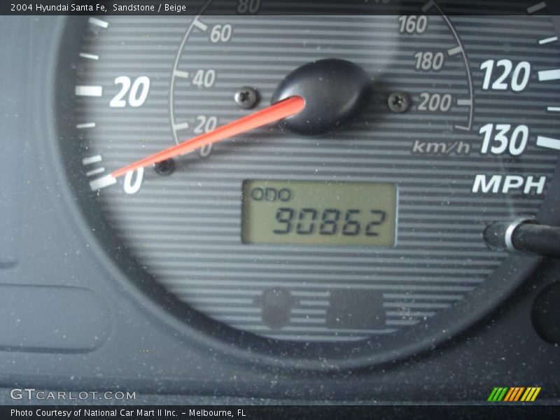 Sandstone / Beige 2004 Hyundai Santa Fe