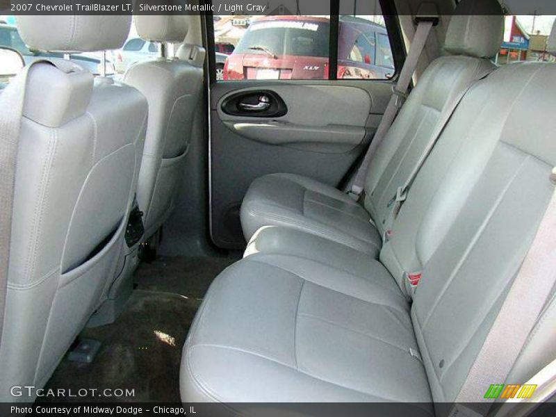 Silverstone Metallic / Light Gray 2007 Chevrolet TrailBlazer LT