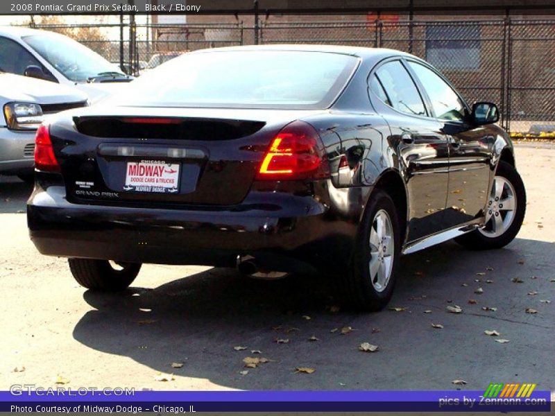 Black / Ebony 2008 Pontiac Grand Prix Sedan