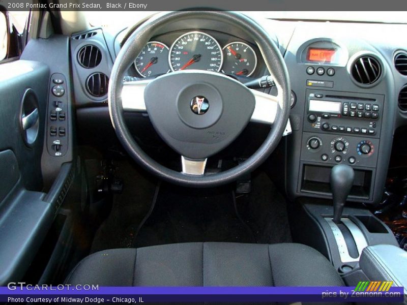 Black / Ebony 2008 Pontiac Grand Prix Sedan