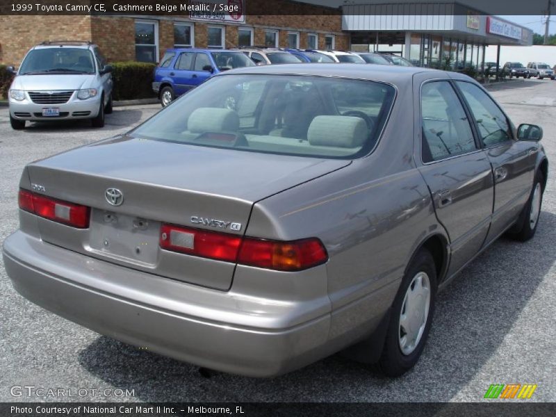 Cashmere Beige Metallic / Sage 1999 Toyota Camry CE