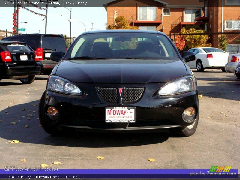 Black / Ebony 2008 Pontiac Grand Prix Sedan
