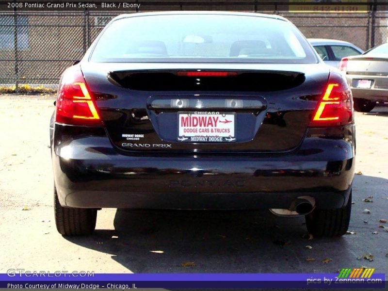 Black / Ebony 2008 Pontiac Grand Prix Sedan