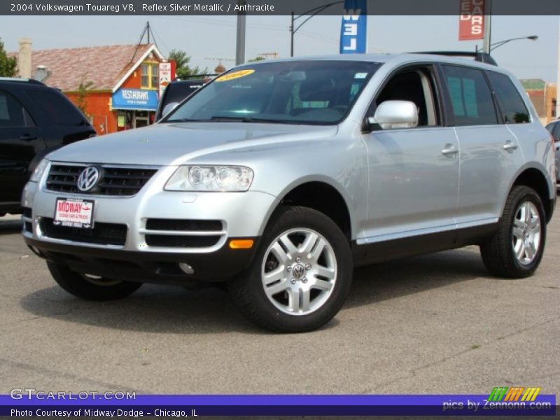 Reflex Silver Metallic / Anthracite 2004 Volkswagen Touareg V8