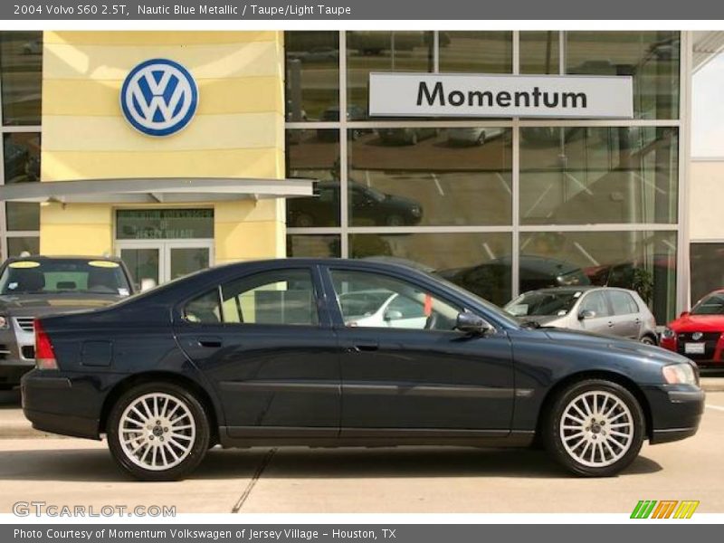 Nautic Blue Metallic / Taupe/Light Taupe 2004 Volvo S60 2.5T