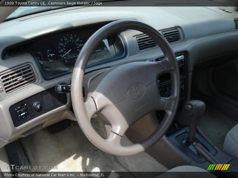 Cashmere Beige Metallic / Sage 1999 Toyota Camry CE
