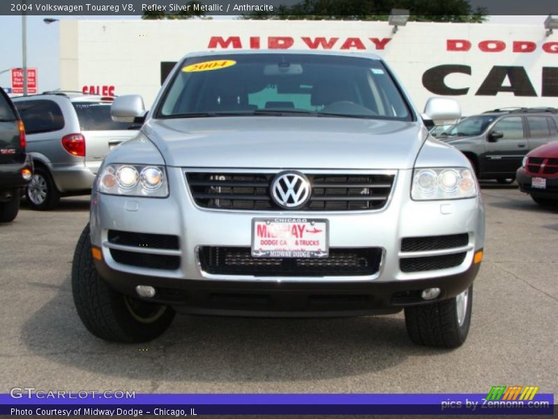 Reflex Silver Metallic / Anthracite 2004 Volkswagen Touareg V8