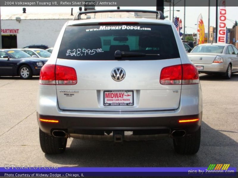 Reflex Silver Metallic / Anthracite 2004 Volkswagen Touareg V8