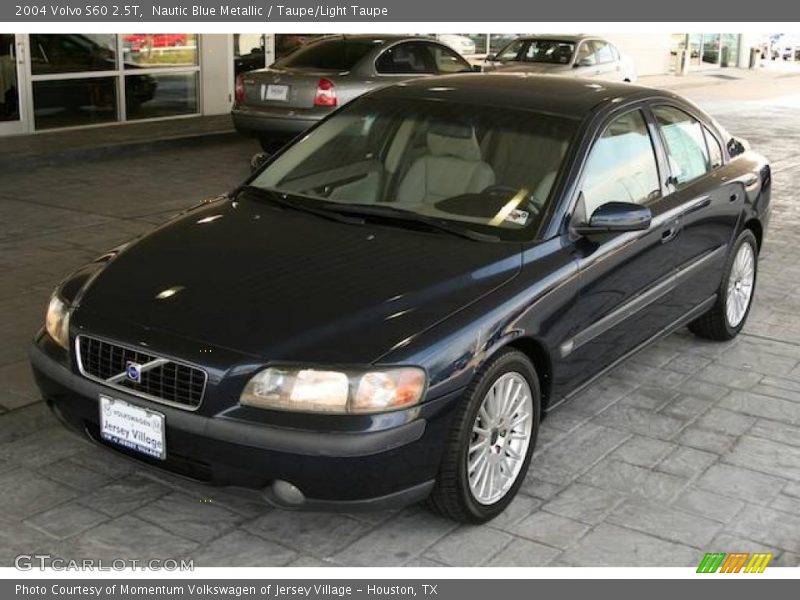 Nautic Blue Metallic / Taupe/Light Taupe 2004 Volvo S60 2.5T