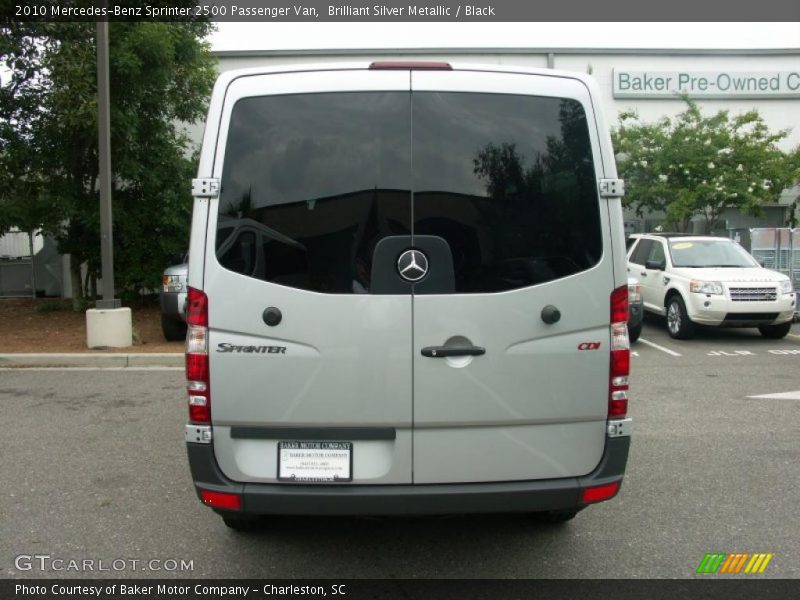 Brilliant Silver Metallic / Black 2010 Mercedes-Benz Sprinter 2500 Passenger Van