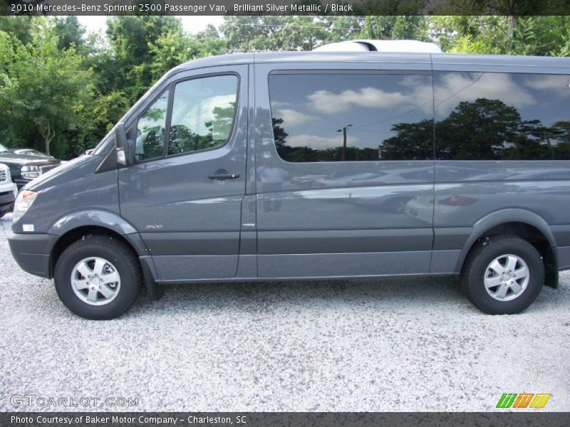 Brilliant Silver Metallic / Black 2010 Mercedes-Benz Sprinter 2500 Passenger Van