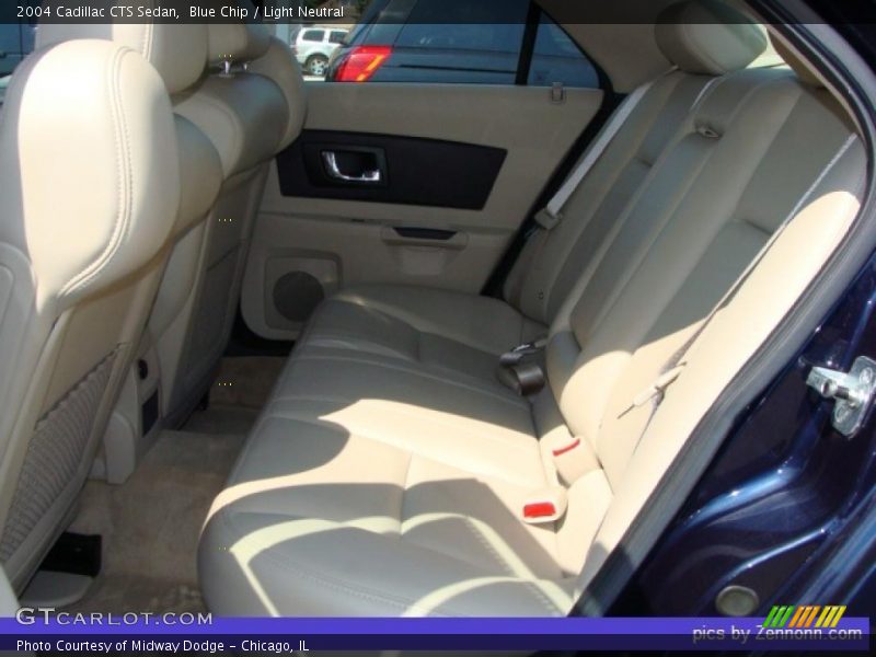 Blue Chip / Light Neutral 2004 Cadillac CTS Sedan