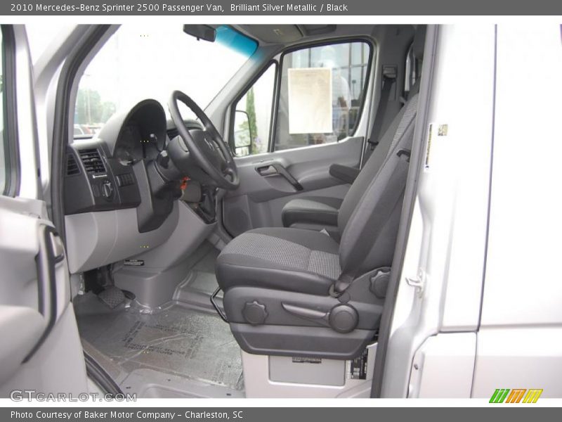 Brilliant Silver Metallic / Black 2010 Mercedes-Benz Sprinter 2500 Passenger Van