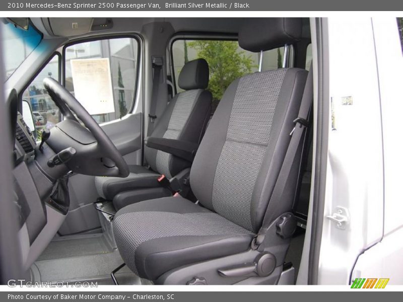 Brilliant Silver Metallic / Black 2010 Mercedes-Benz Sprinter 2500 Passenger Van