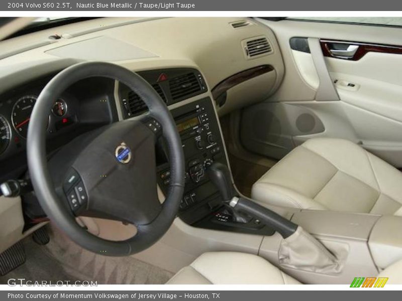 Nautic Blue Metallic / Taupe/Light Taupe 2004 Volvo S60 2.5T