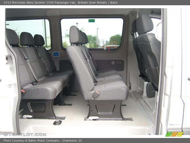 Brilliant Silver Metallic / Black 2010 Mercedes-Benz Sprinter 2500 Passenger Van