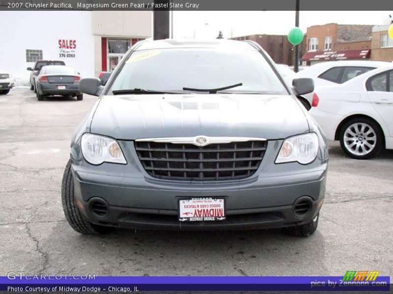 Magnesium Green Pearl / Pastel Slate Gray 2007 Chrysler Pacifica