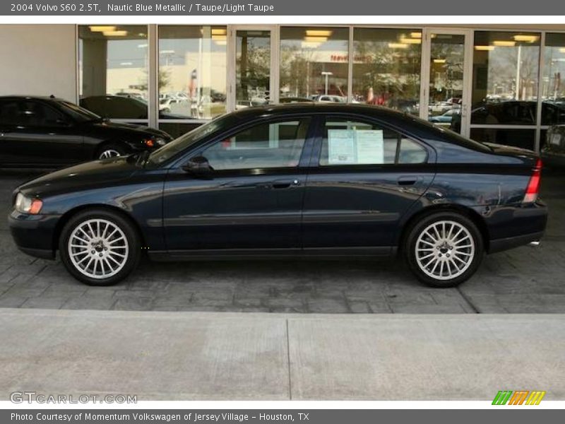 Nautic Blue Metallic / Taupe/Light Taupe 2004 Volvo S60 2.5T