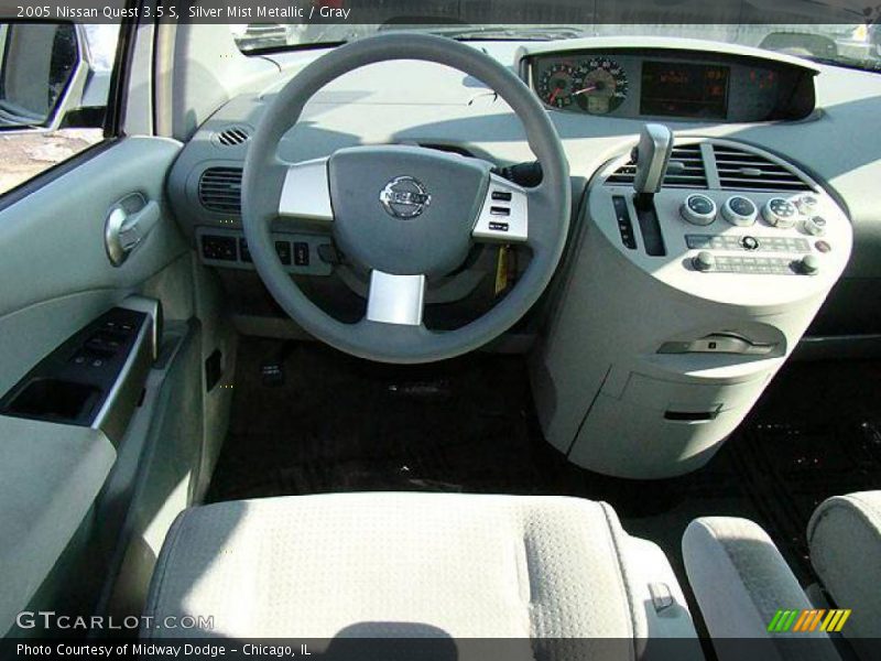 Silver Mist Metallic / Gray 2005 Nissan Quest 3.5 S