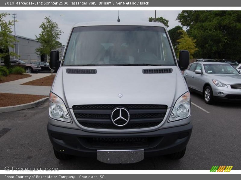 Brilliant Silver Metallic / Black 2010 Mercedes-Benz Sprinter 2500 Passenger Van