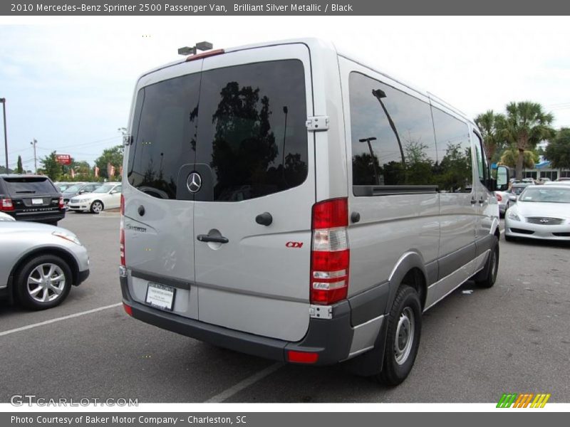 Brilliant Silver Metallic / Black 2010 Mercedes-Benz Sprinter 2500 Passenger Van