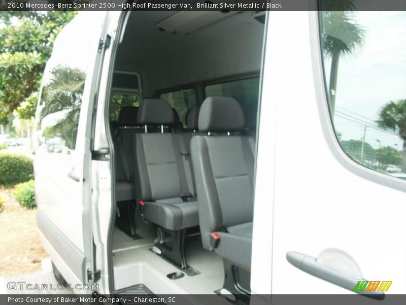 Brilliant Silver Metallic / Black 2010 Mercedes-Benz Sprinter 2500 High Roof Passenger Van