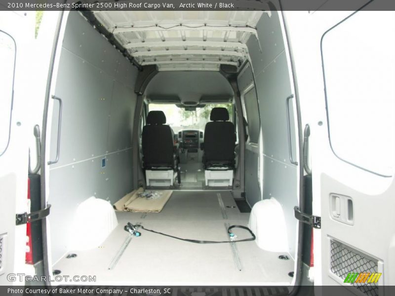 Arctic White / Black 2010 Mercedes-Benz Sprinter 2500 High Roof Cargo Van