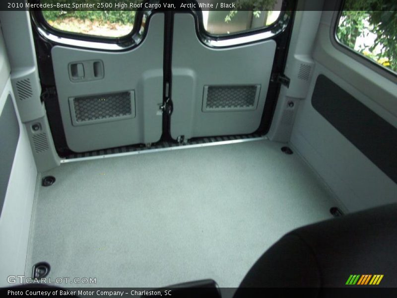 Arctic White / Black 2010 Mercedes-Benz Sprinter 2500 High Roof Cargo Van
