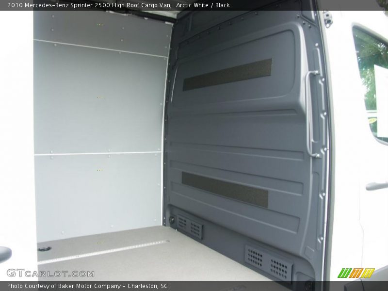 Arctic White / Black 2010 Mercedes-Benz Sprinter 2500 High Roof Cargo Van