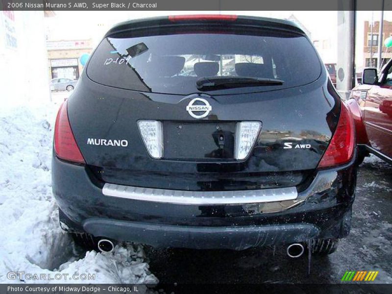 Super Black / Charcoal 2006 Nissan Murano S AWD
