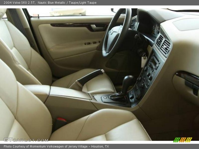 Nautic Blue Metallic / Taupe/Light Taupe 2004 Volvo S60 2.5T