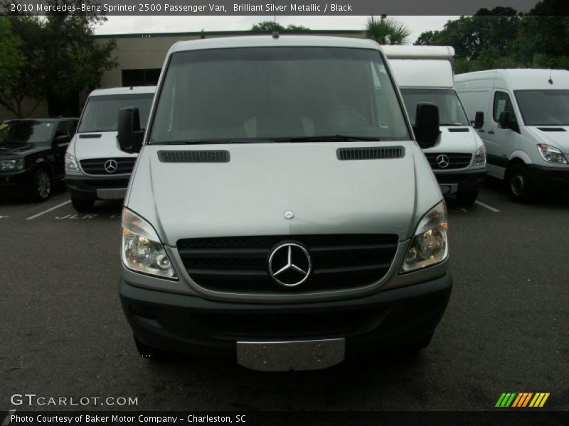Brilliant Silver Metallic / Black 2010 Mercedes-Benz Sprinter 2500 Passenger Van