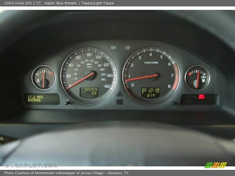 Nautic Blue Metallic / Taupe/Light Taupe 2004 Volvo S60 2.5T